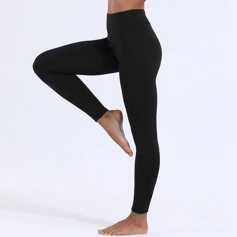 Warm Thick High Stretch Lamb Cashmere Skinny Legging