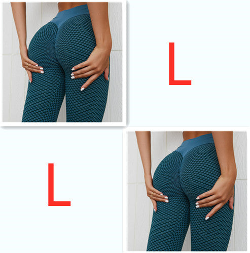 Plaid Seamless High Waist Breathable Legging