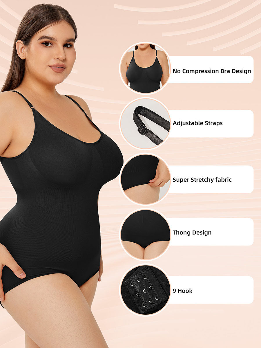 Tummy Control Full Bust Body Shaper Bodysuit