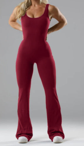 Slim Fit Hip Raise Sexy Backless Jumpsuit