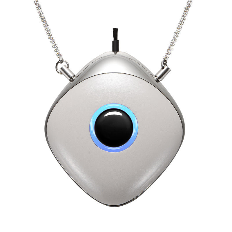 Portable air purifier necklace