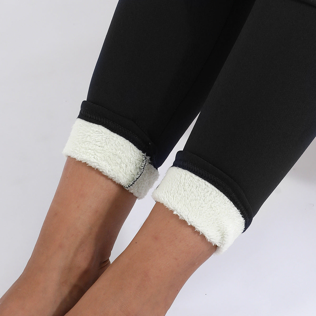 Warm Thick High Stretch Lamb Cashmere Skinny Legging