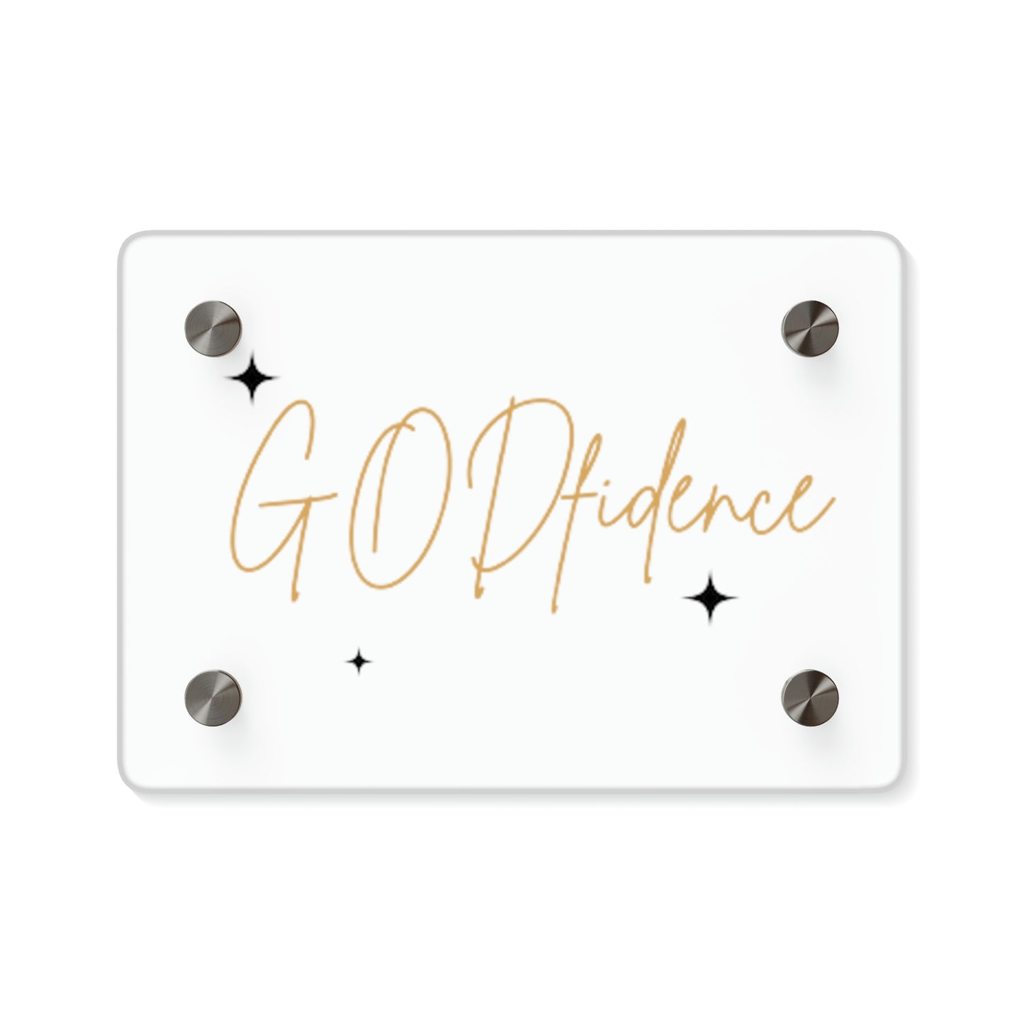 GODfidence Acrylic Wall Art Panels