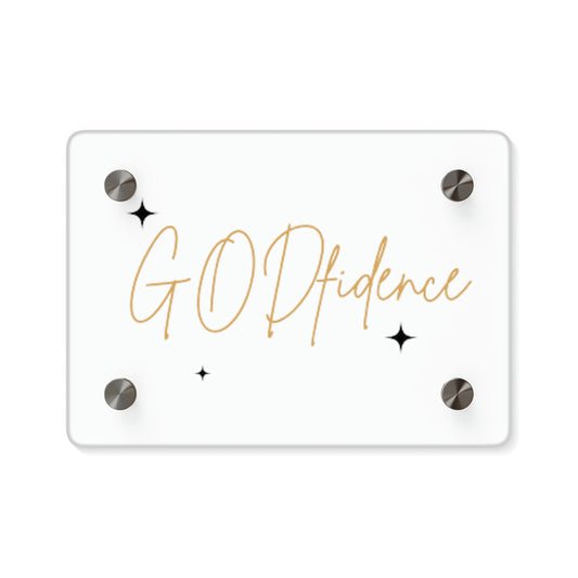 GODfidence Acrylic Wall Art Panels