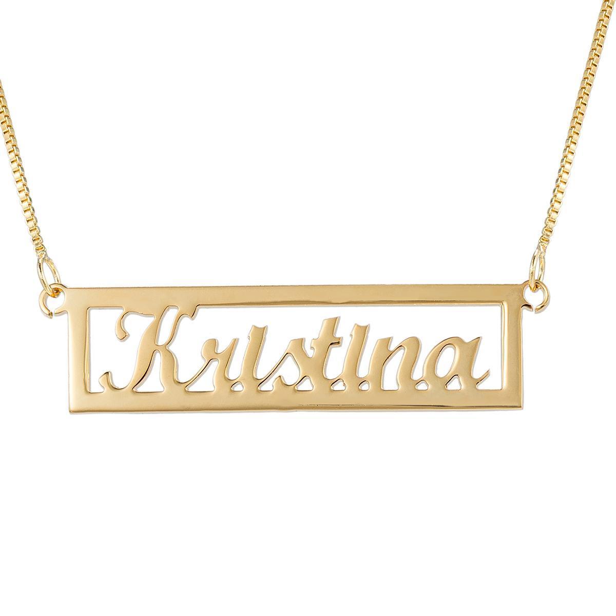 Dazzling Custom Name Necklace