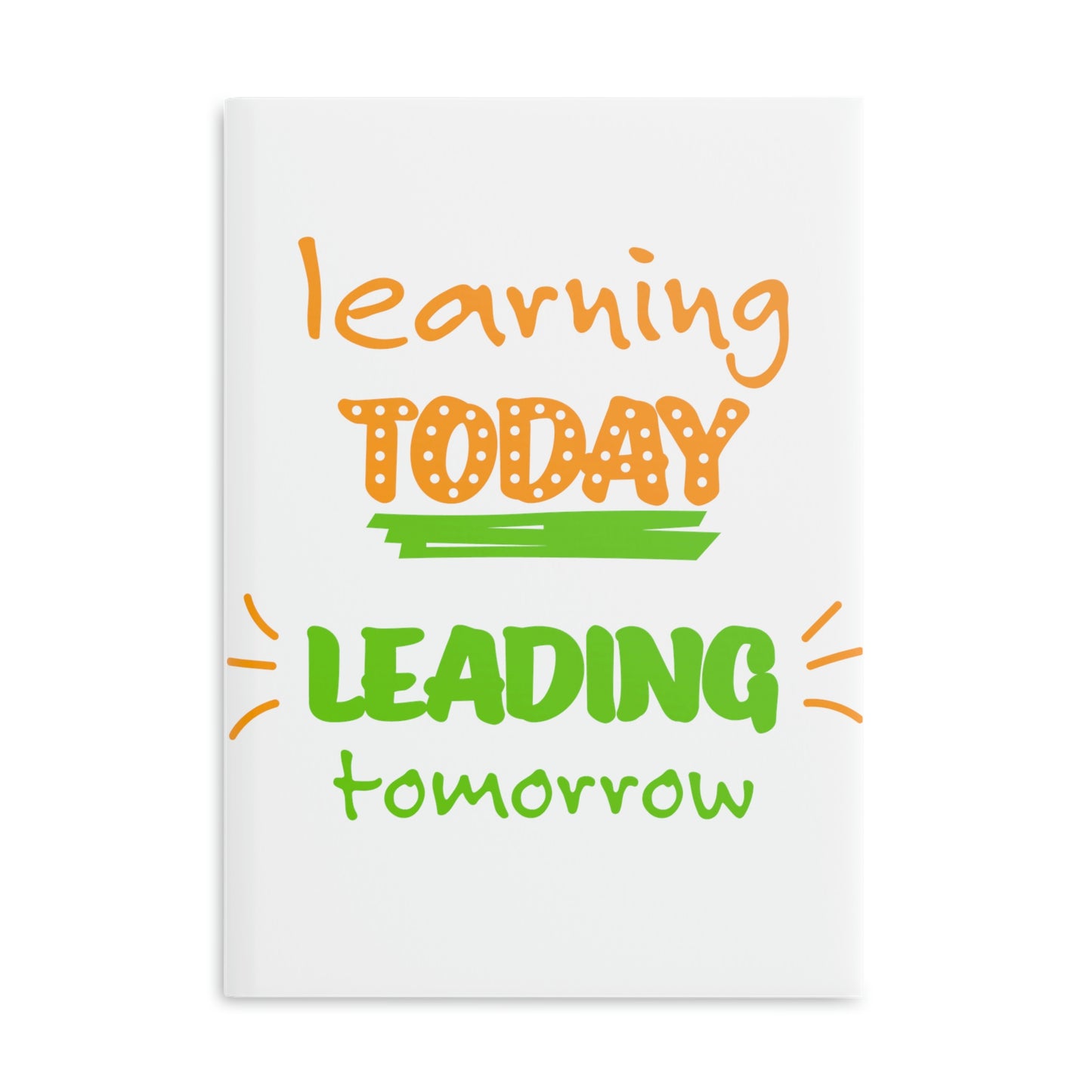 Learning - Hardcover Notebook with Puffy Covers