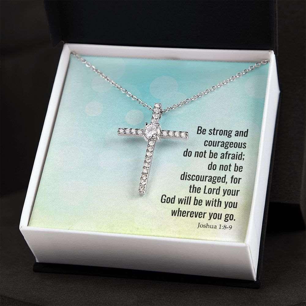 CZ Cross Necklace