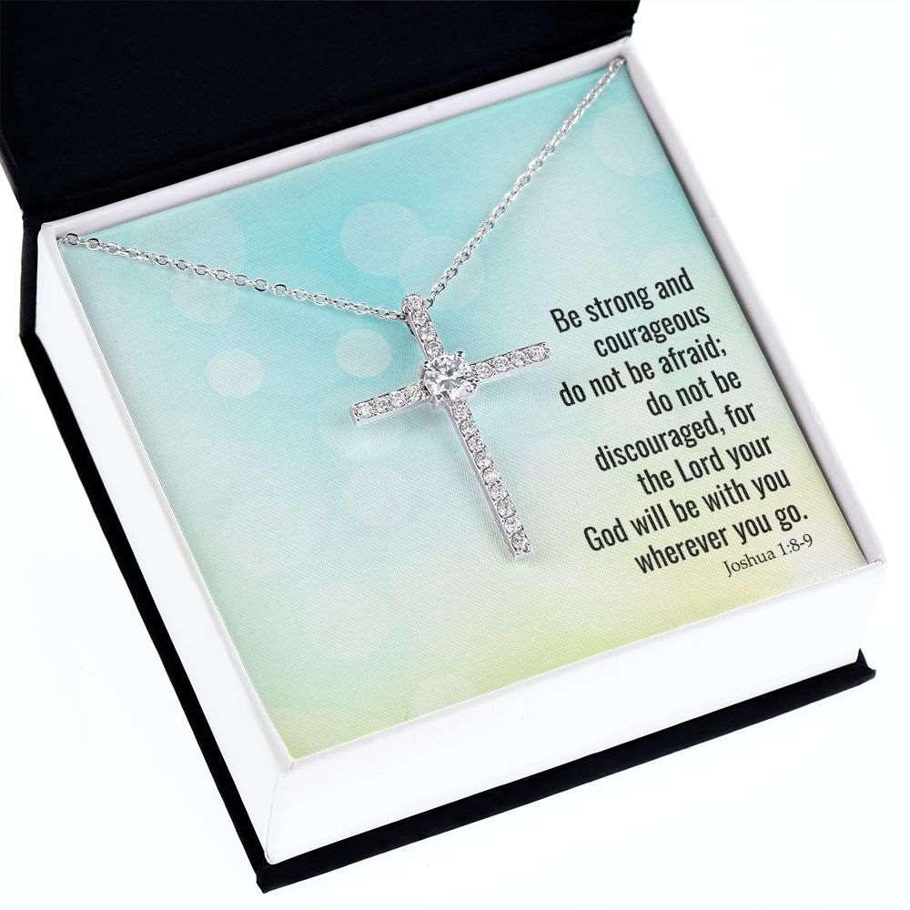 CZ Cross Necklace