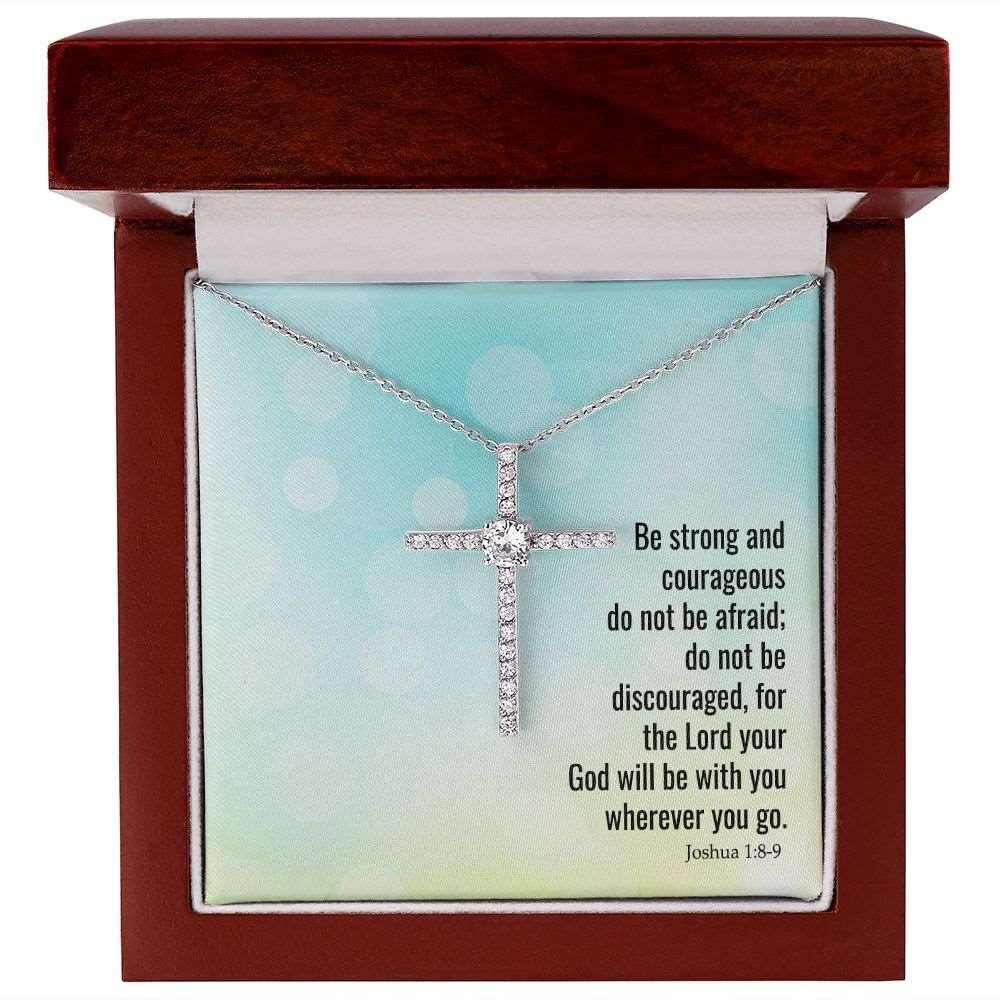 CZ Cross Necklace