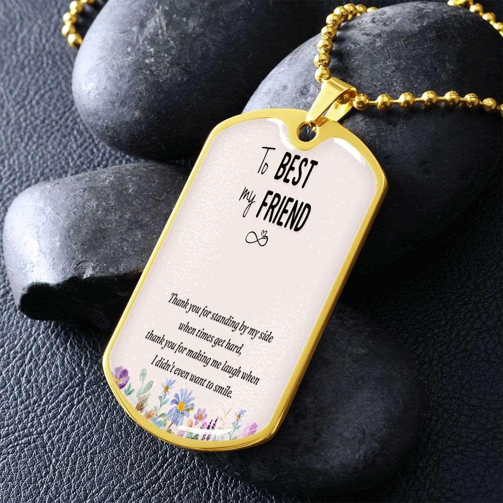 Dog Tag Chain Engraved