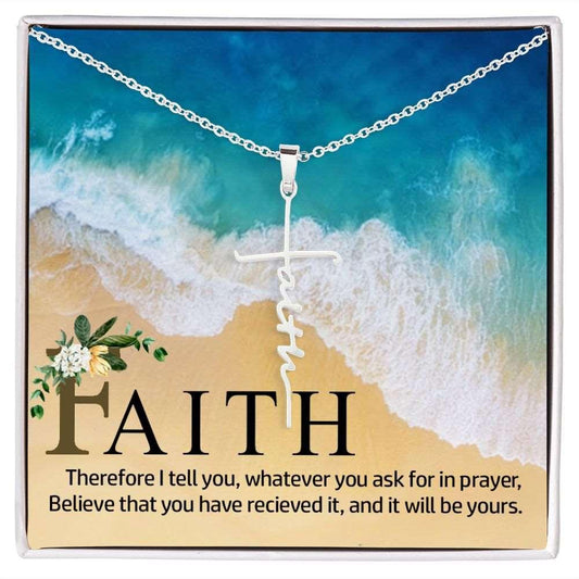 Faith Cross Necklace