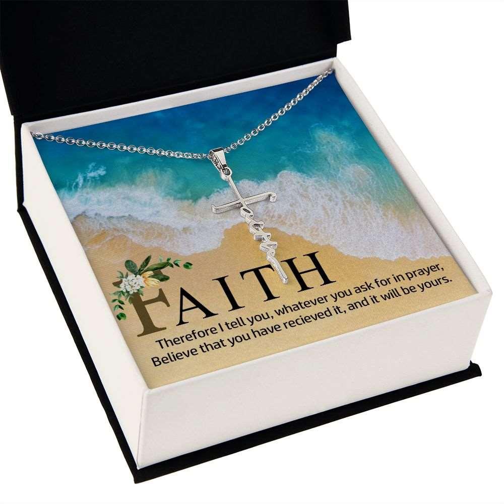 Faith Cross Necklace