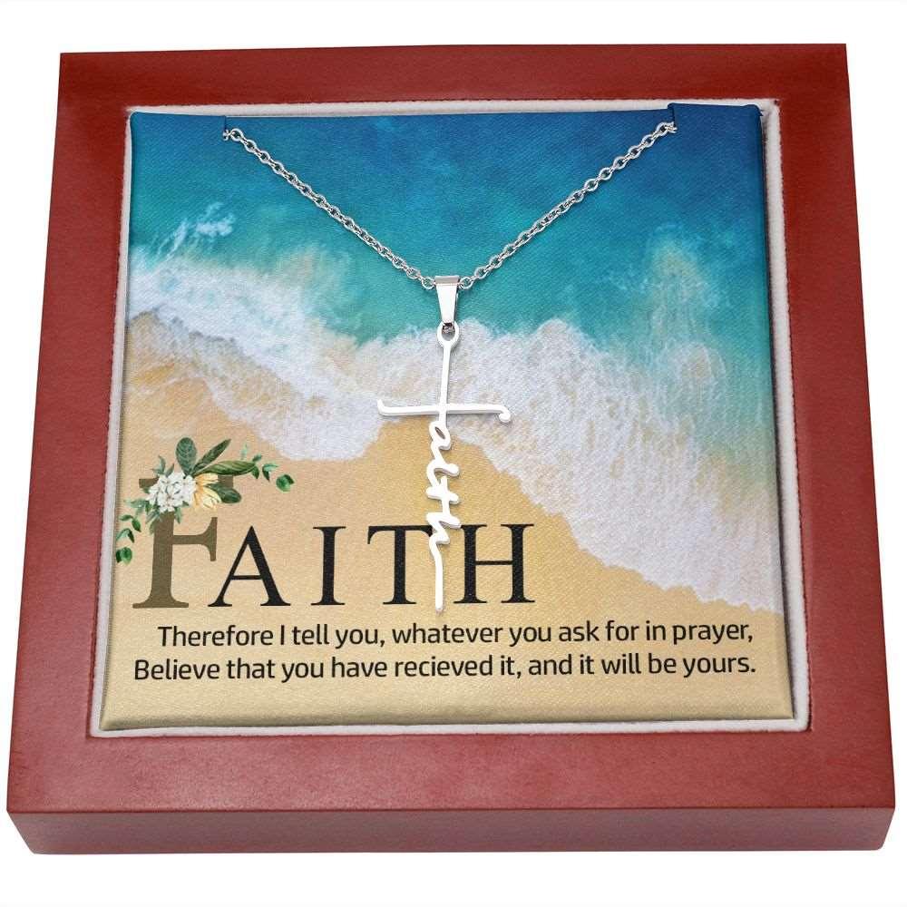 Faith Cross Necklace