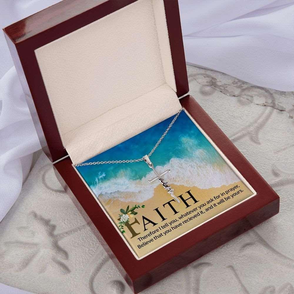 Faith Cross Necklace