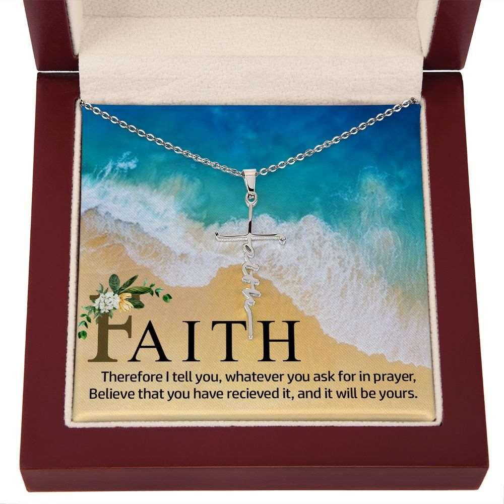 Faith Cross Necklace