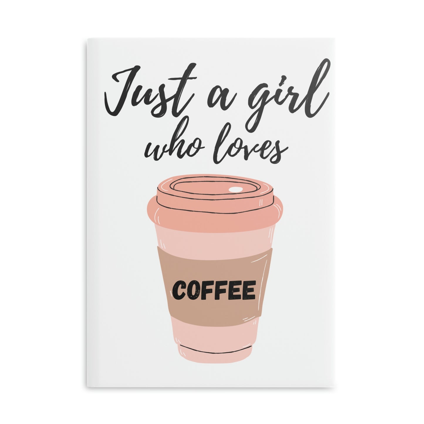 Coffee - Hardcover Notebook with Puffy Covers