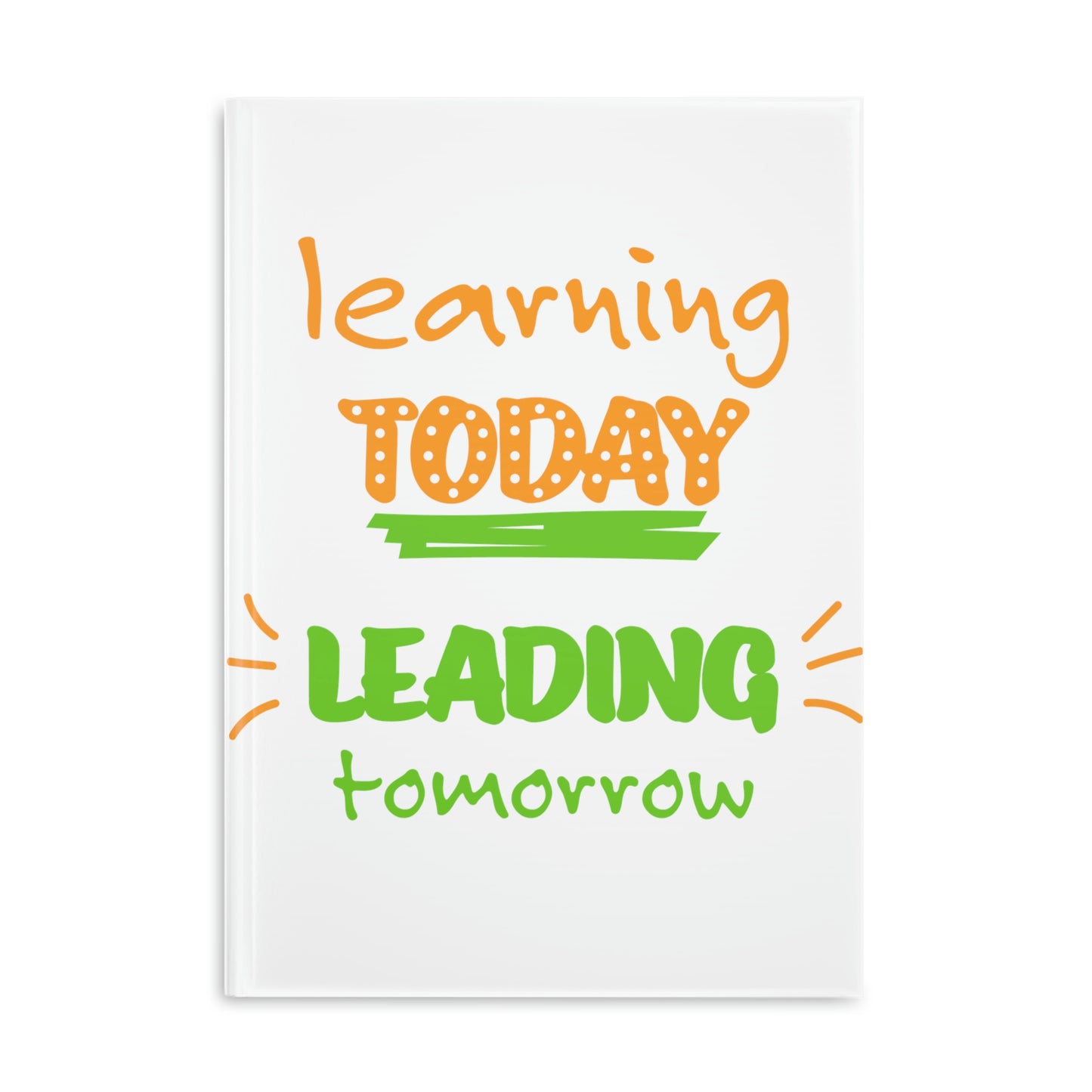 Learning - Hardcover Notebook with Puffy Covers