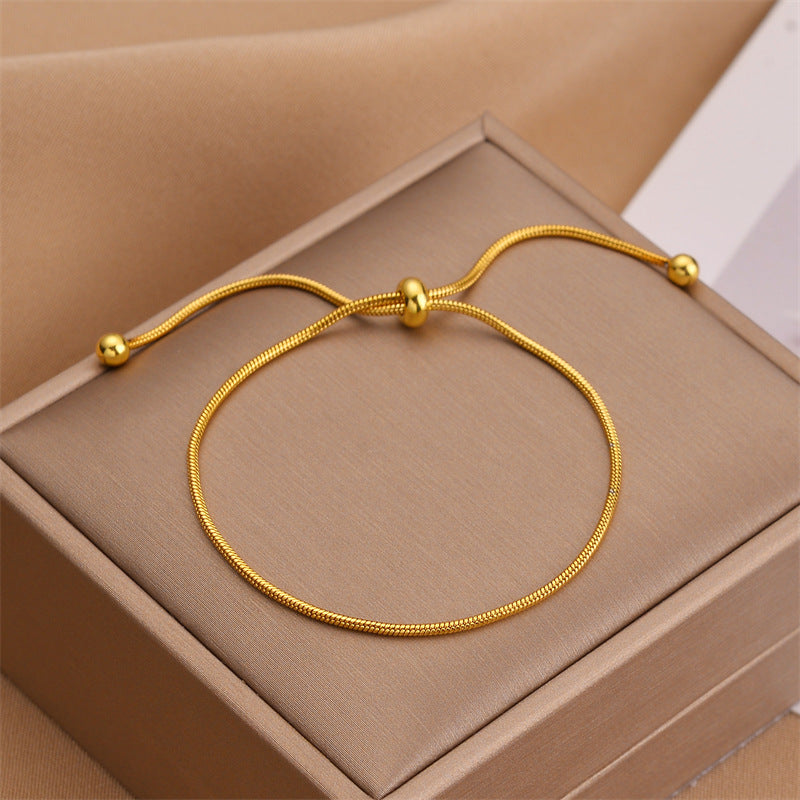 Fashion light luxury style exquisite all-match bracelet