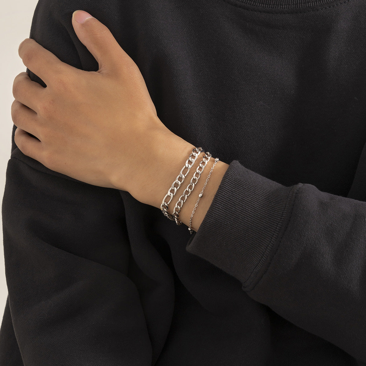 Men Multi-layered simple and versatile bracelets