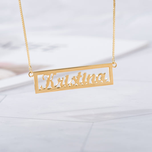 Dazzling Custom Name Necklace