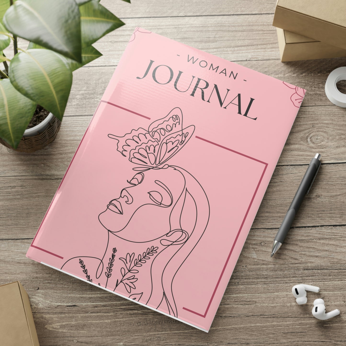 Woman Journal - Hardcover Notebook with Puffy Covers