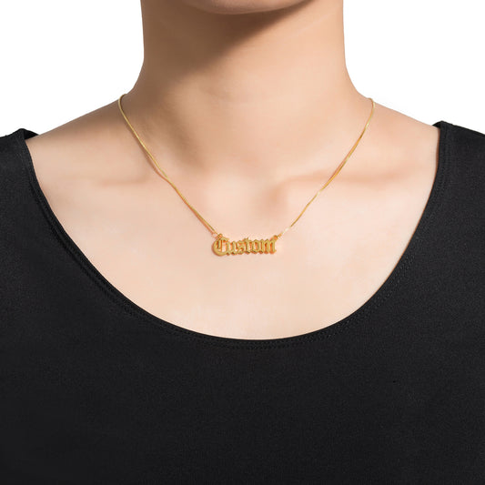 Classic Custom Name Necklace